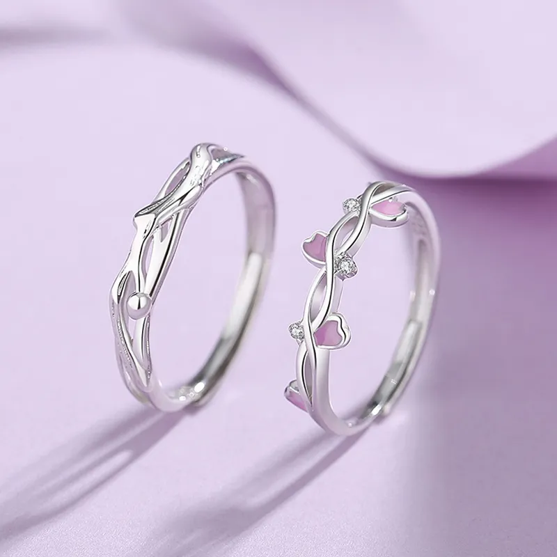 Old Fu Gold S925 Silver Rings Unisex-4
