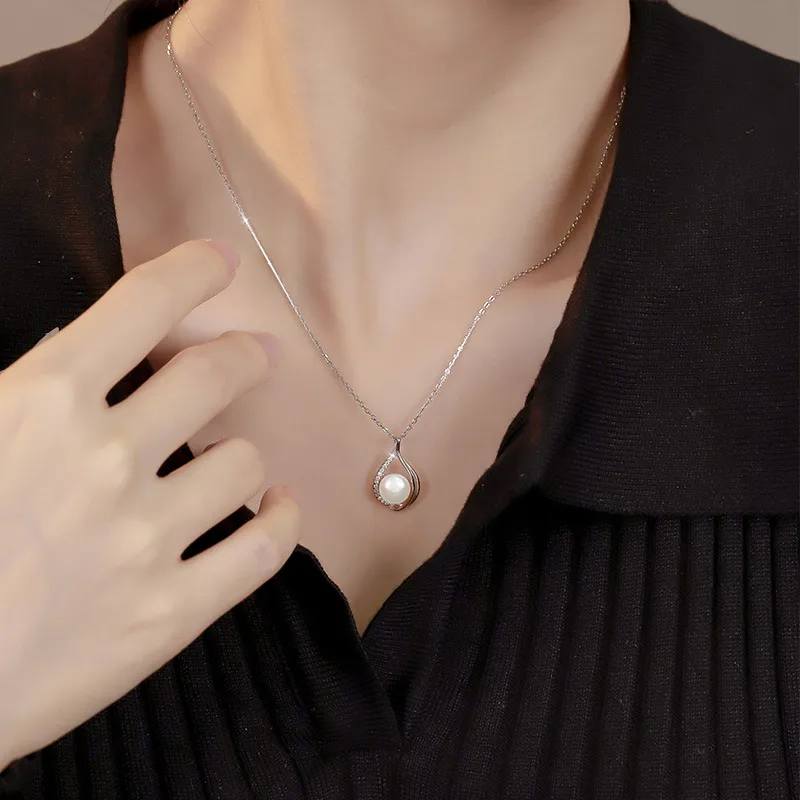 Old Fu Gold Pearl Necklaces Women's-1