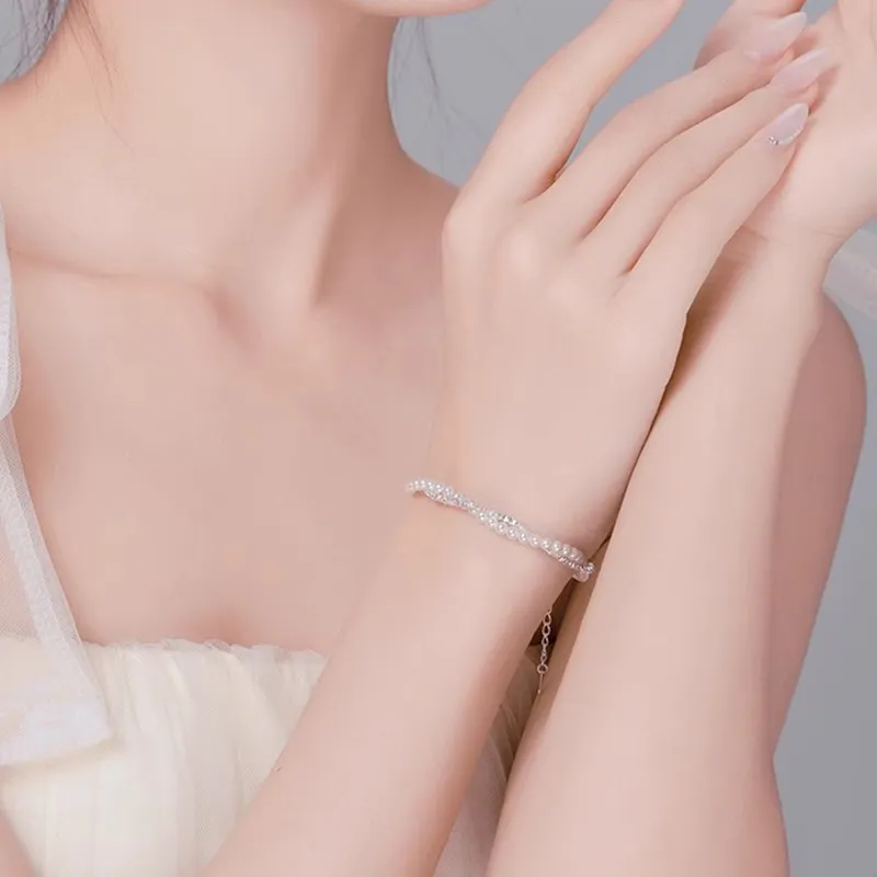 Old Fu Gold S925 Silver Bracelets Women's-6