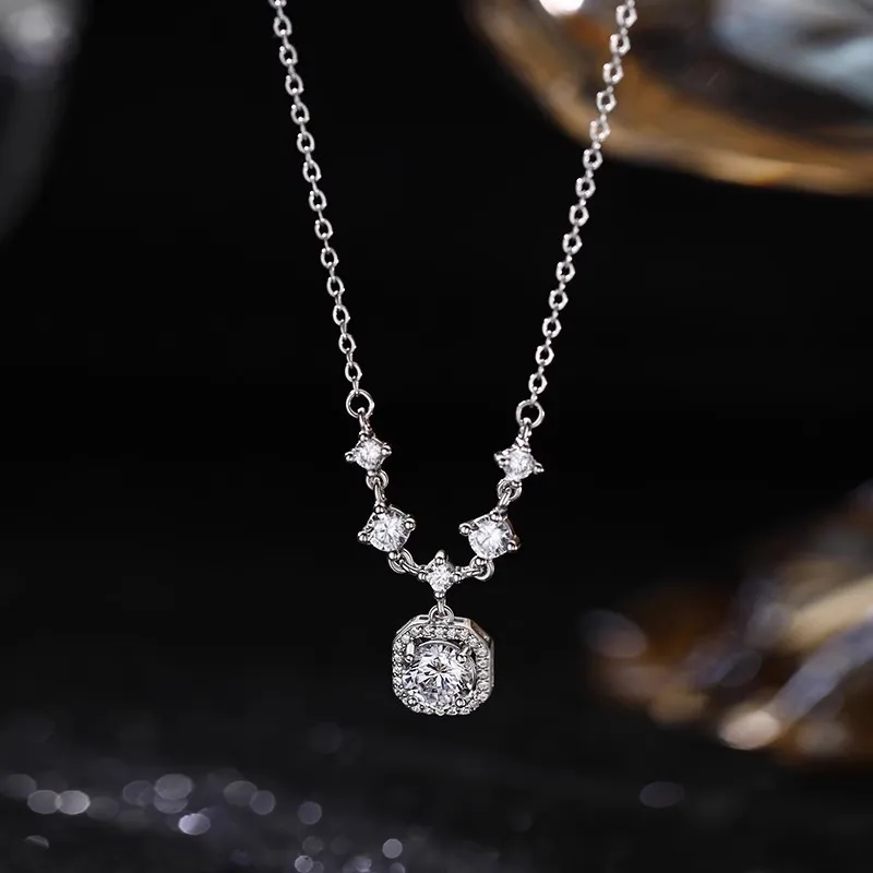 Old Fu Gold S925 Silver Necklaces Women's-2