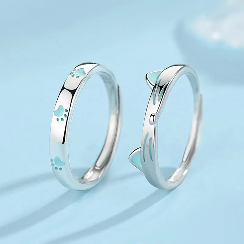 Old Fu Gold 925 Sterling Silver Rings Unisex-2