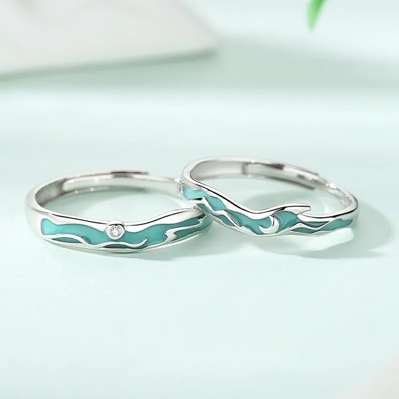 Old Fu Gold S925 Silver Rings Unisex-1