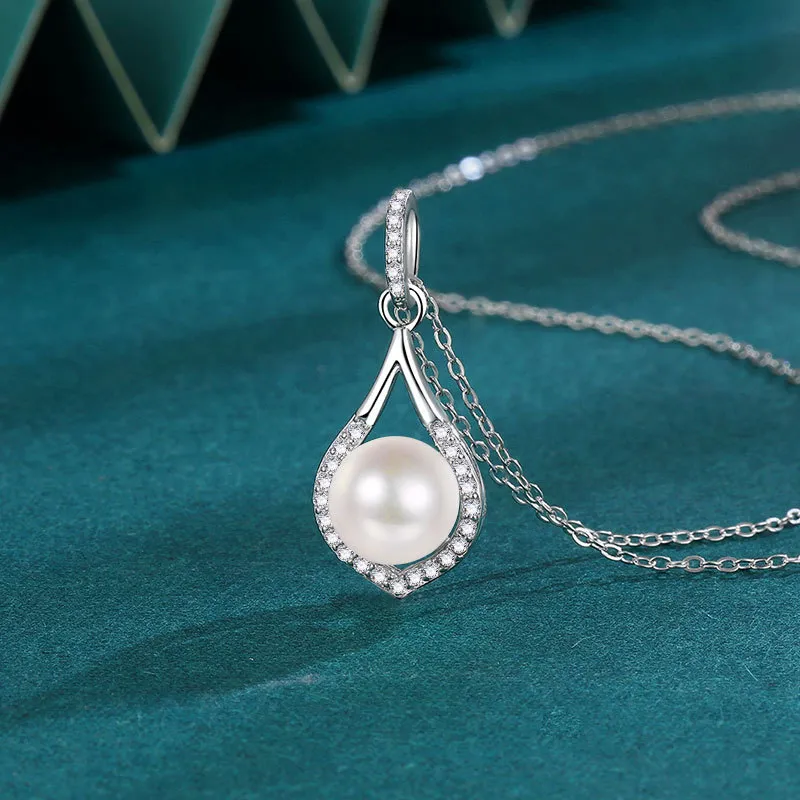 Old Fu Gold Pearl Necklaces Women's-2