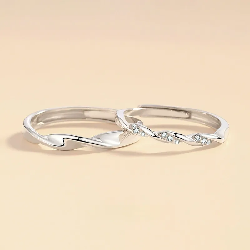 Old Fu Gold S925 Silver Rings Unisex-1