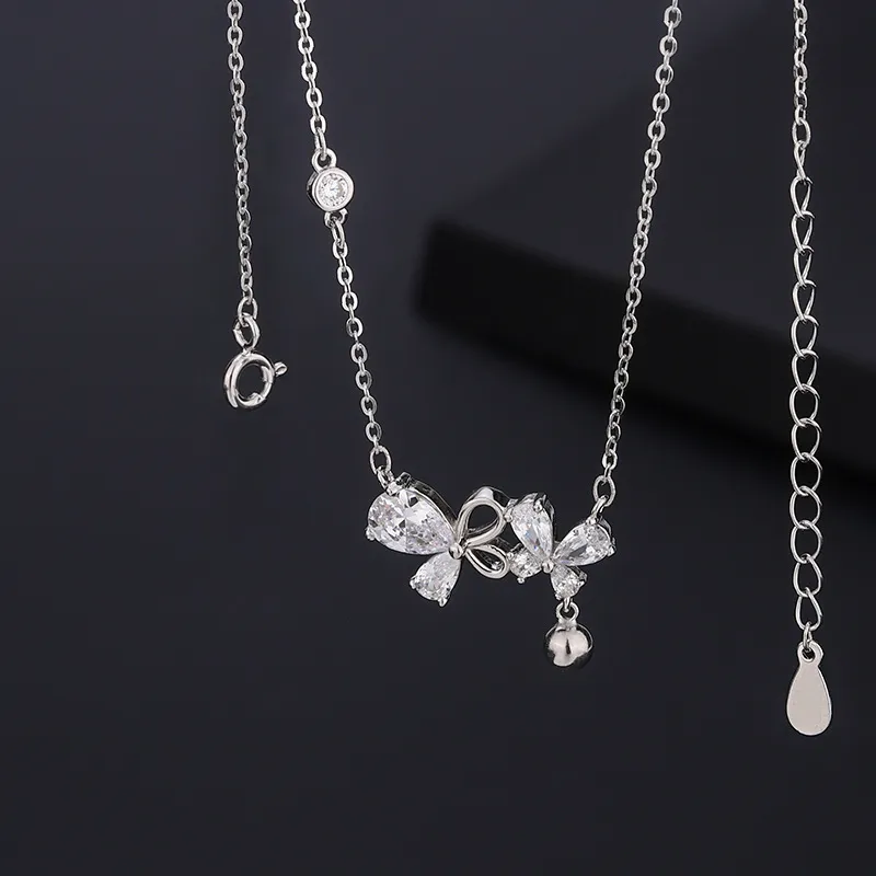 Old Fu Gold S925 Silver Necklaces Women's-2