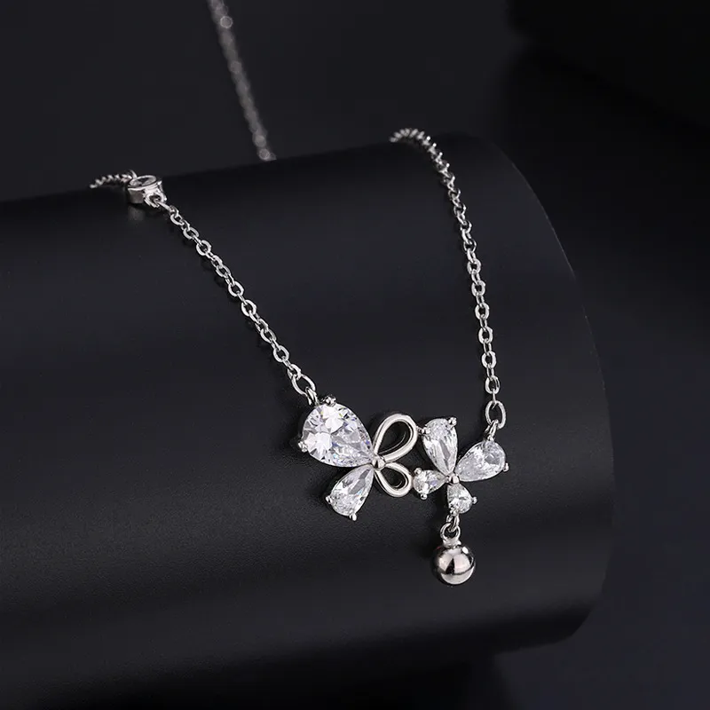 Old Fu Gold S925 Silver Necklaces Women's-1