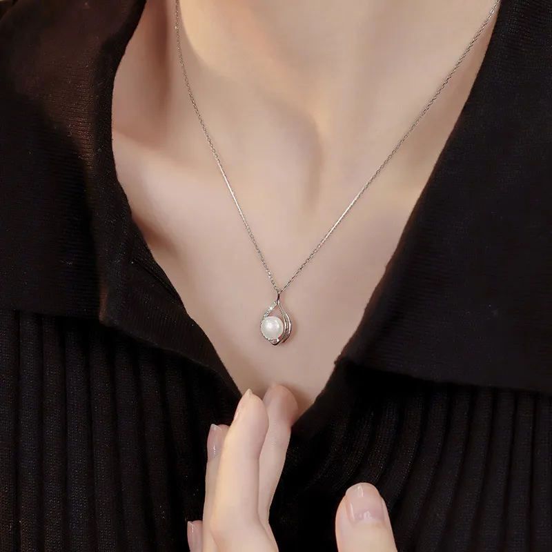 Old Fu Gold Pearl Necklaces Women's-2