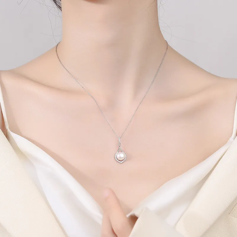 Old Fu Gold Pearl Necklaces Women's-1