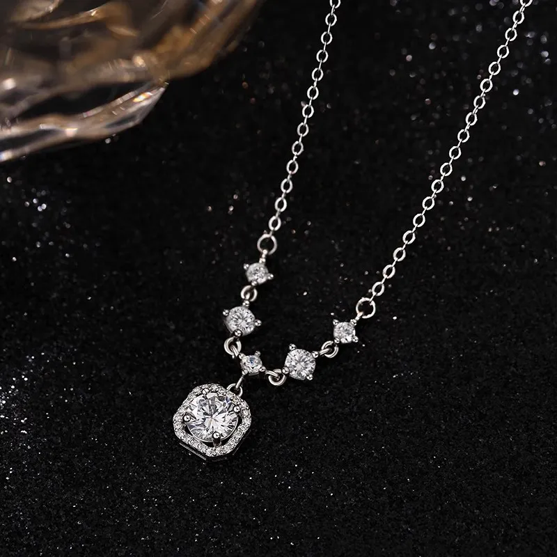 Old Fu Gold S925 Silver Necklaces Women's-4