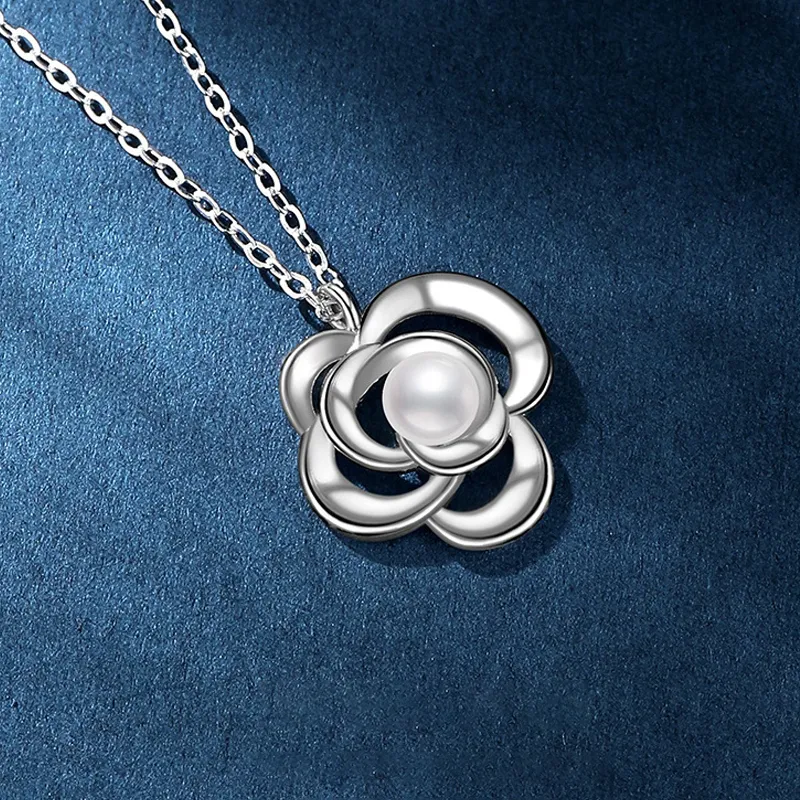Old Fu Gold Pearl Necklaces Women's-3