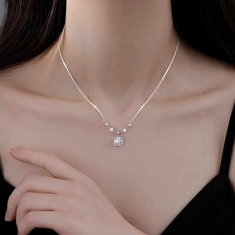 Old Fu Gold S925 Silver Necklaces Women's-1