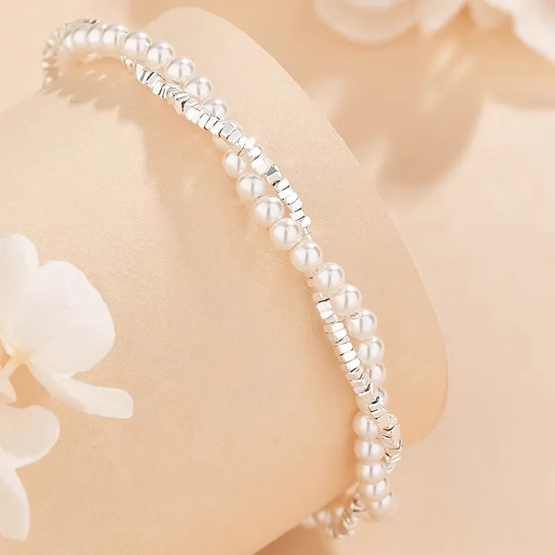 Old Fu Gold S925 Silver Bracelets Women's-3