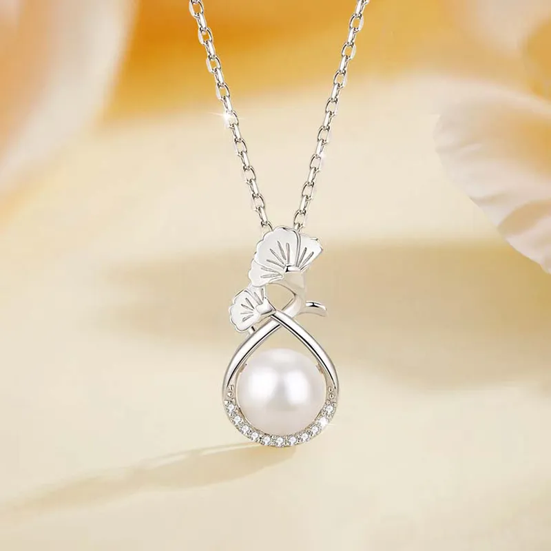 Old Fu Gold S925 Silver Necklaces Women's-1