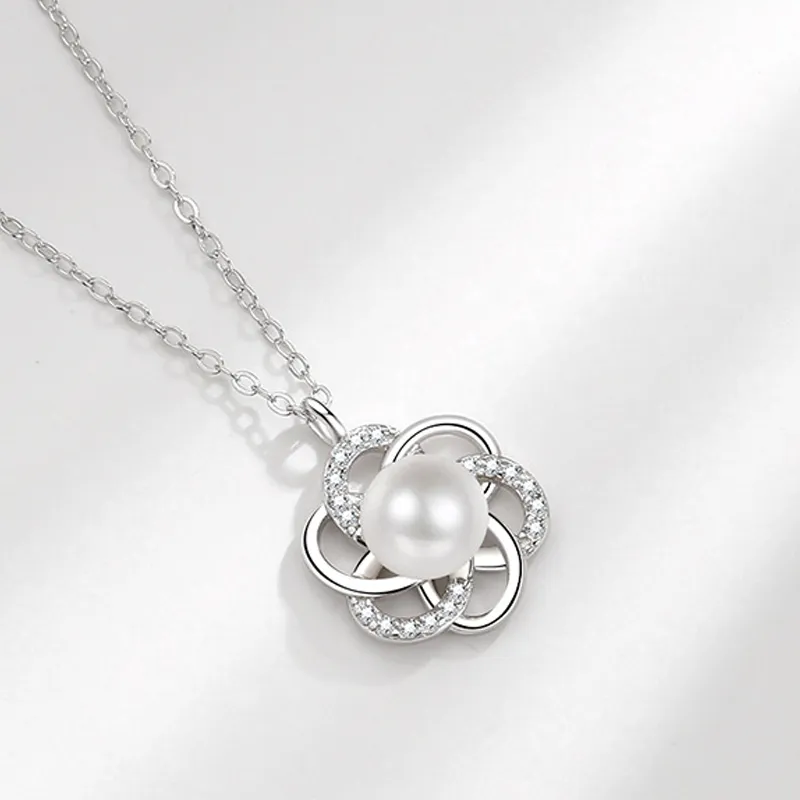 Old Fu Gold Pearl Necklaces Women's-2