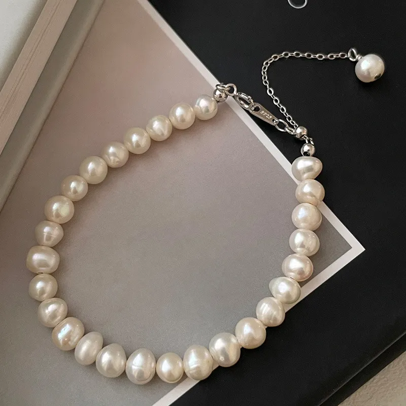 Old Fu Gold Pearl Bracelets Women's-3
