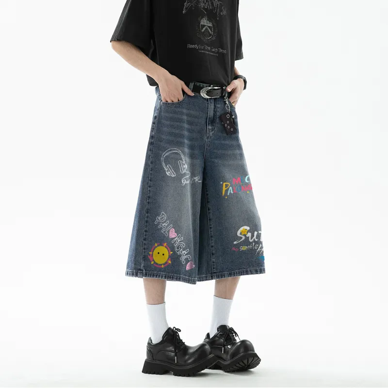 PAL ONGACO Denim Shorts Unisex-4