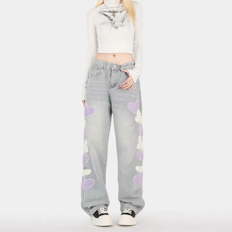 PAL ONGACO Jeans Women's Light Blue-5