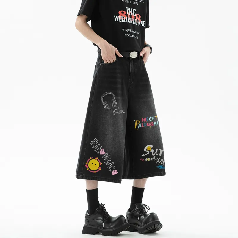 PAL ONGACO Denim Shorts Unisex-10
