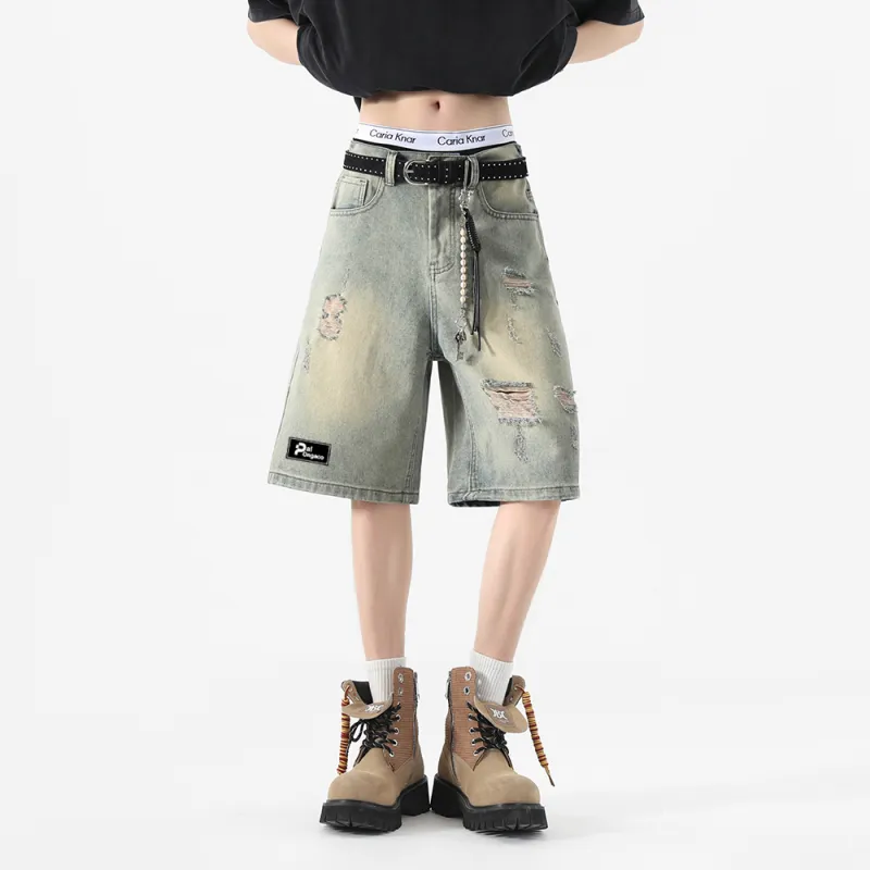 PAL ONGACO Denim Shorts Unisex-8