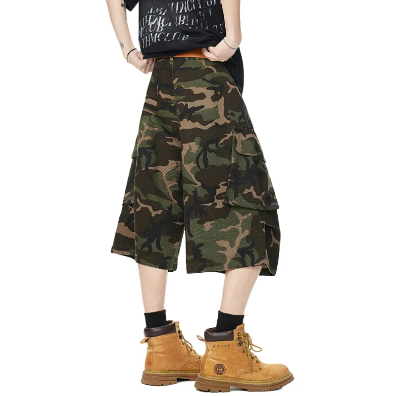 PAL ONGACO Cargo Shorts Unisex Camouflage-1