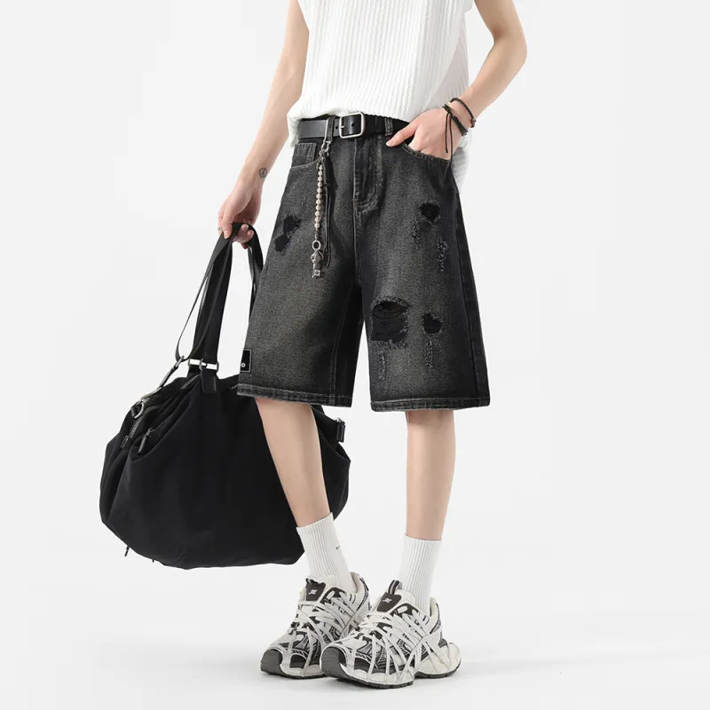 PAL ONGACO Denim Shorts Unisex-14