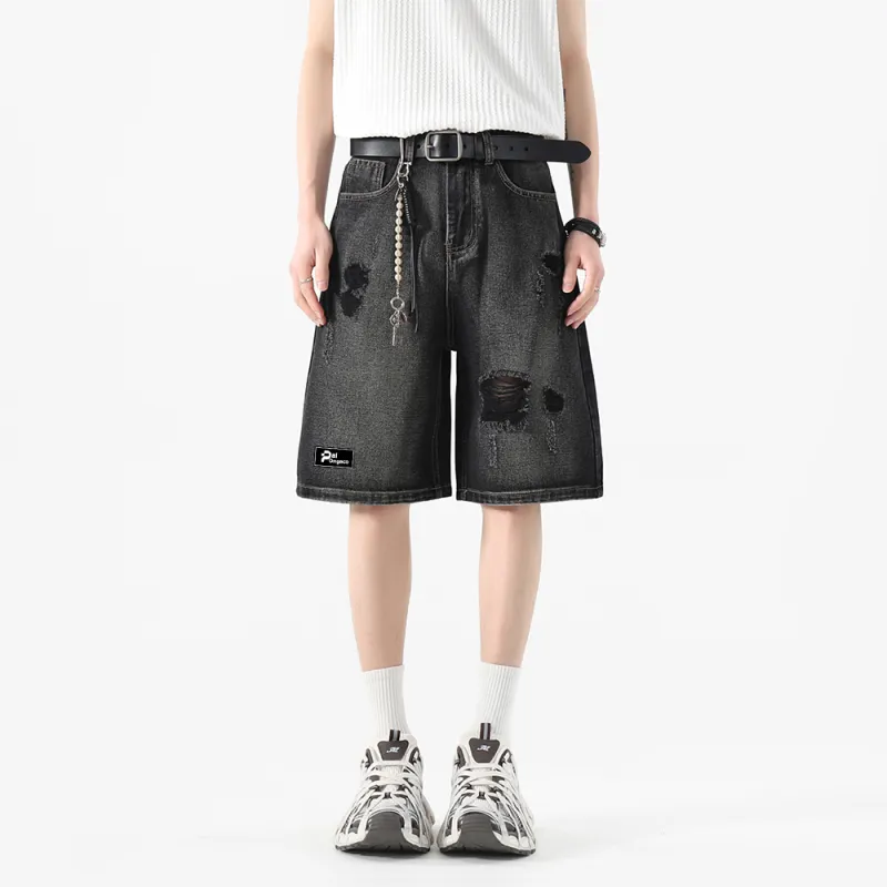 PAL ONGACO Denim Shorts Unisex-16