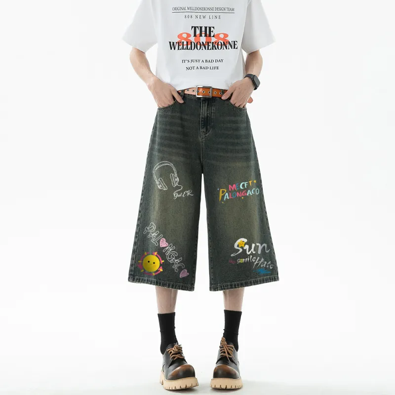 PAL ONGACO Denim Shorts Unisex-14