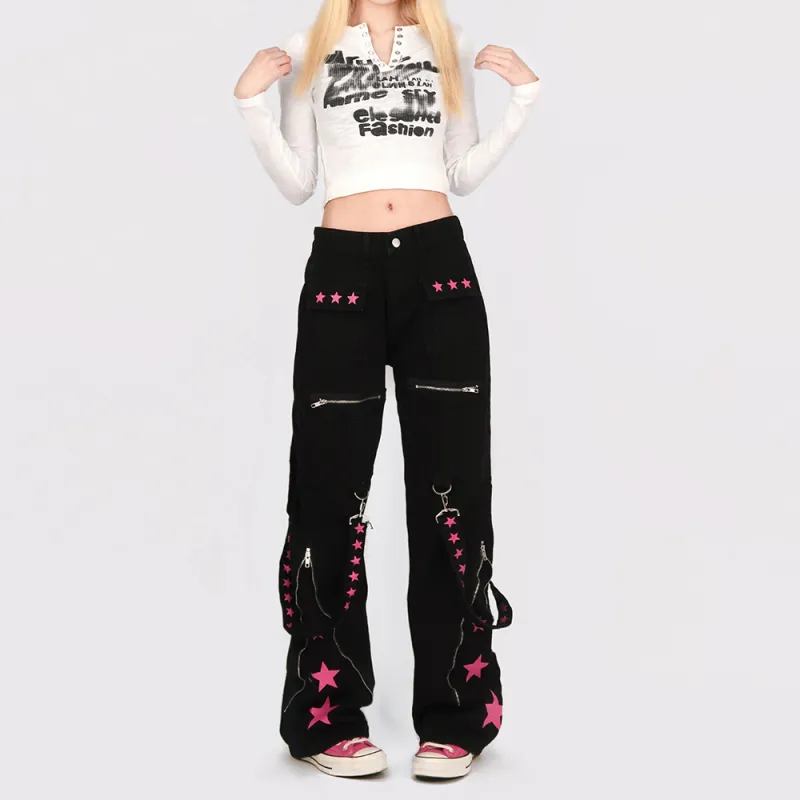PAL ONGACO Jeans Women's Black-2