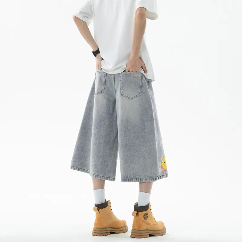 PAL ONGACO Denim Shorts Unisex-21