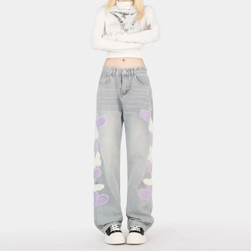 PAL ONGACO Jeans Women's Light Blue-6