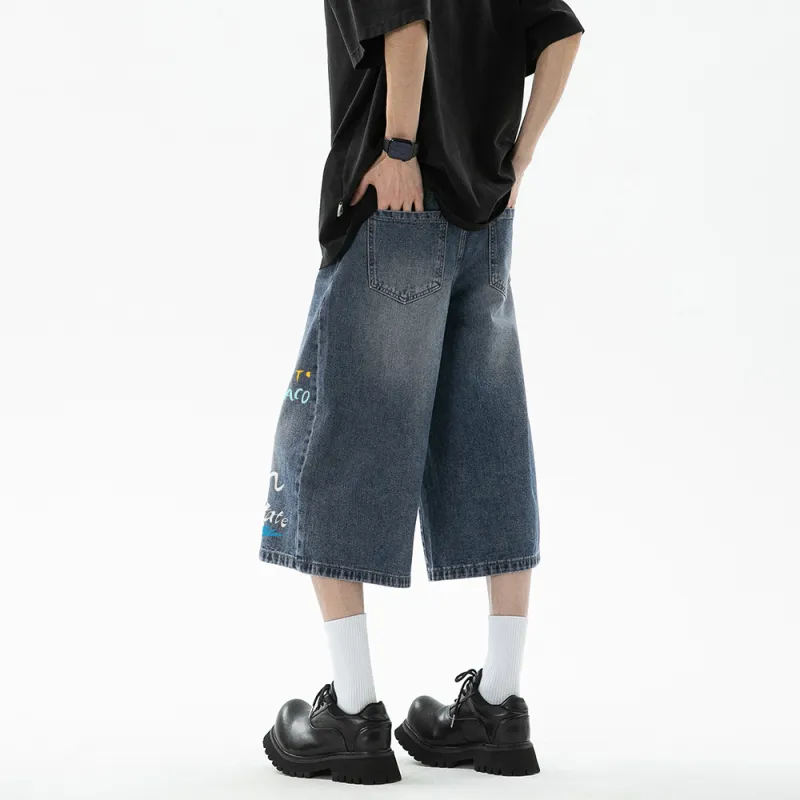 PAL ONGACO Denim Shorts Unisex-5
