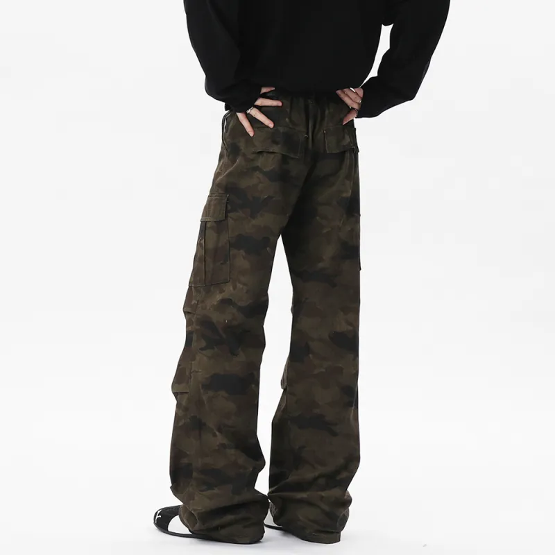 PAL ONGACO Casual Pants Unisex Jungle Camouflage-2
