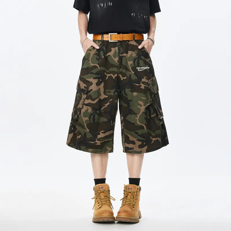 PAL ONGACO Cargo Shorts Unisex Camouflage-3