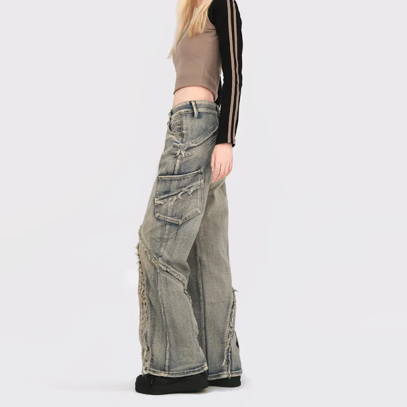 PAL ONGACO Jeans Women's Blue-4