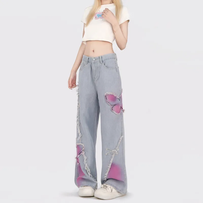 PAL ONGACO Jeans Women's Blue-1