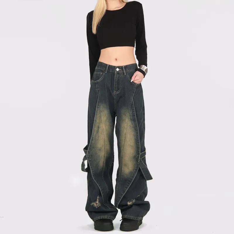 PAL ONGACO Jeans Women's Blue-5