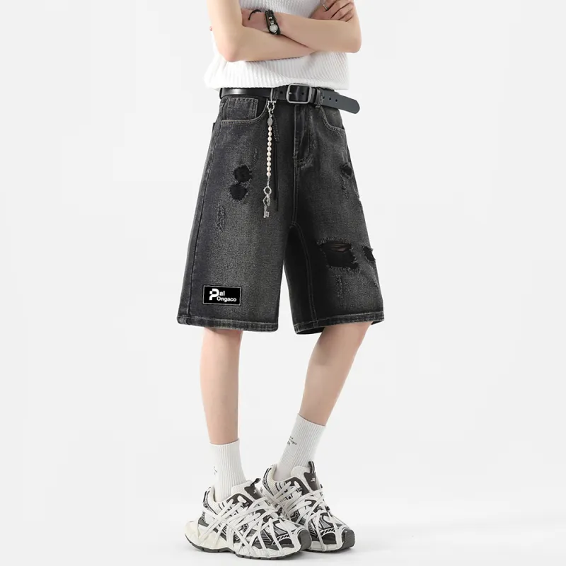 PAL ONGACO Denim Shorts Unisex-15