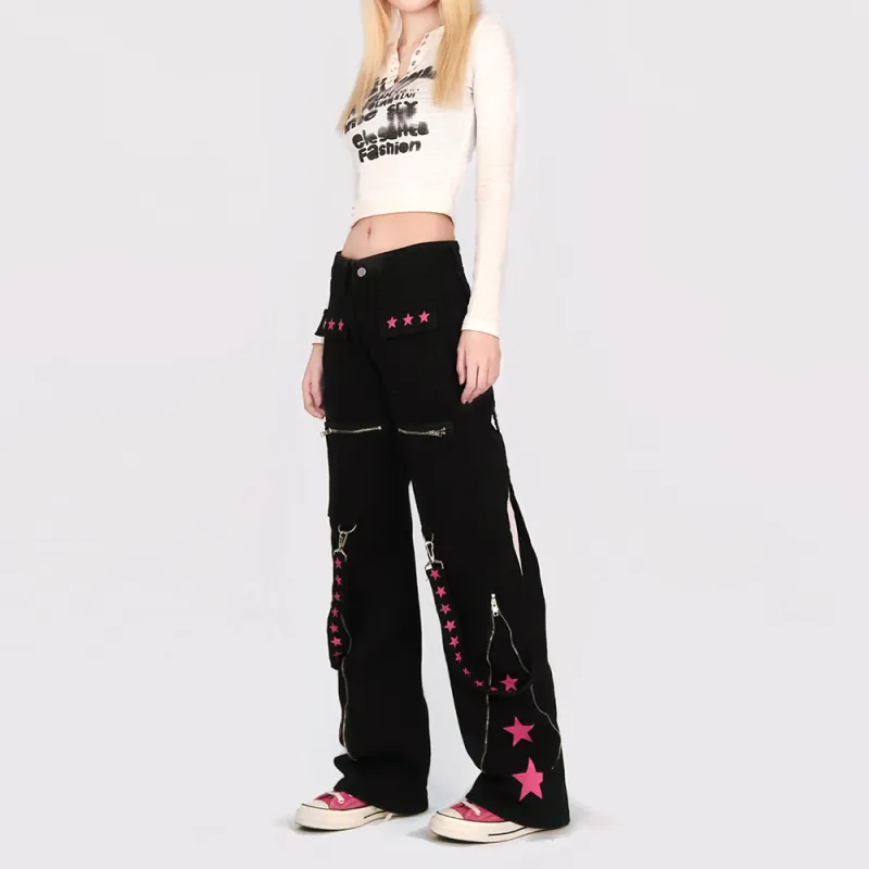 PAL ONGACO Jeans Women's Black-6