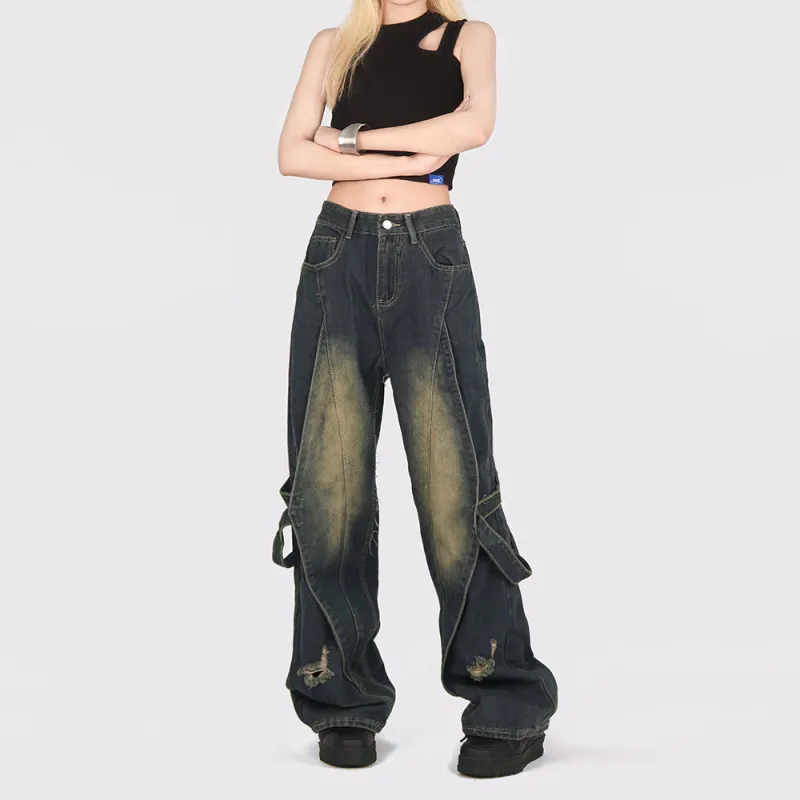 PAL ONGACO Jeans Women's Blue-1