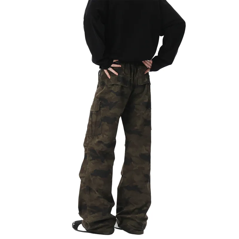 PAL ONGACO Casual Pants Unisex Jungle Camouflage-1