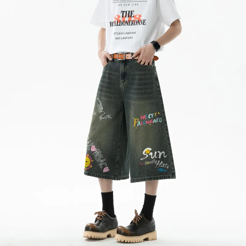 PAL ONGACO Denim Shorts Unisex-15