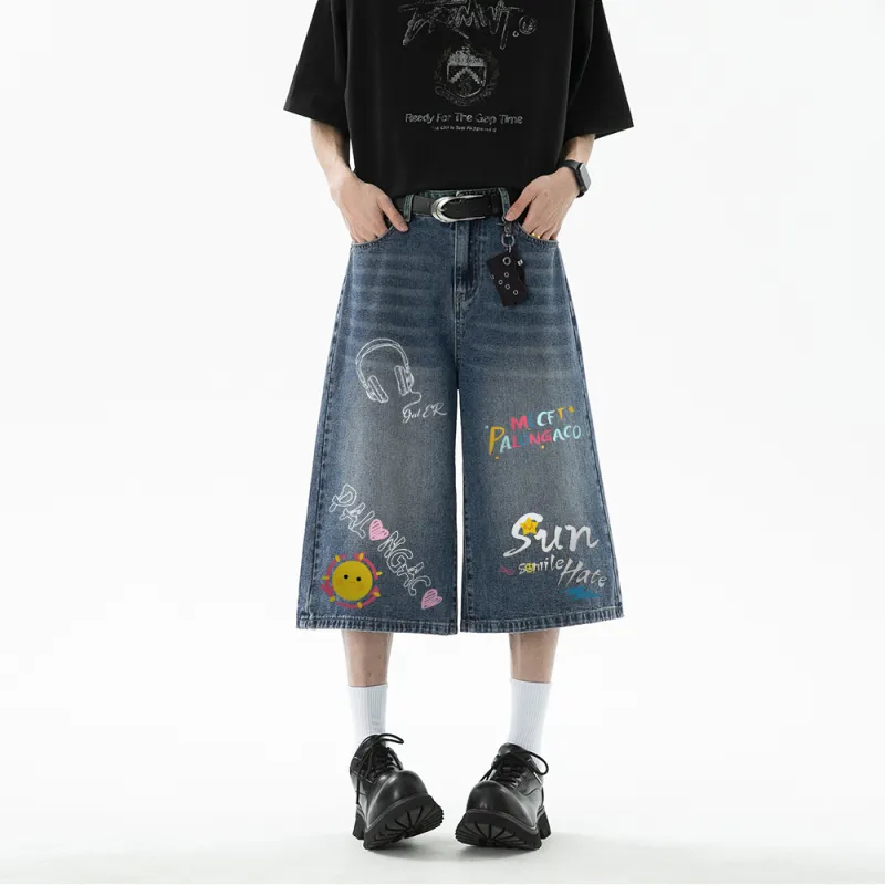 PAL ONGACO Denim Shorts Unisex-2
