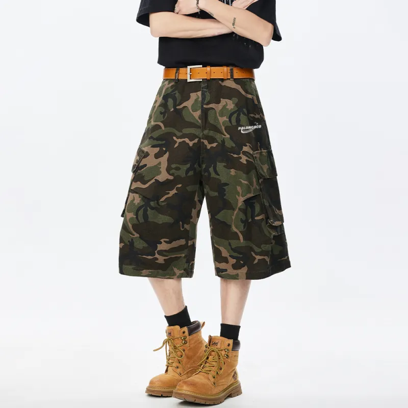 PAL ONGACO Cargo Shorts Unisex Camouflage-4