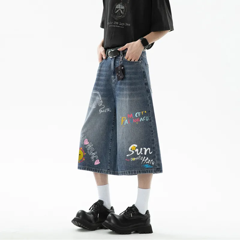 PAL ONGACO Denim Shorts Unisex-3