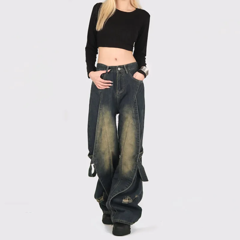 PAL ONGACO Jeans Women's Blue-4