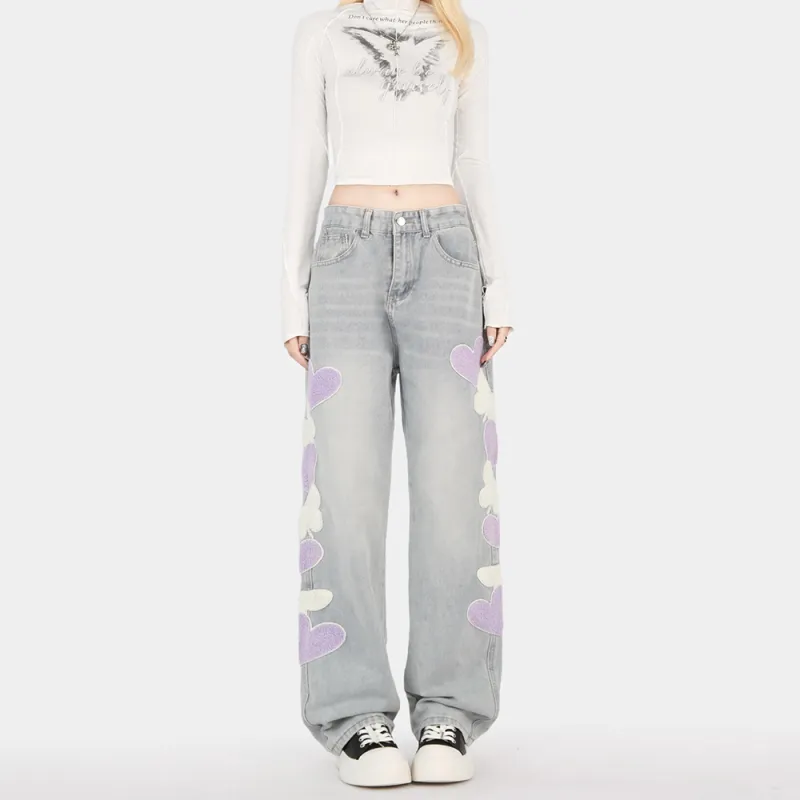 PAL ONGACO Jeans Women's Light Blue-2