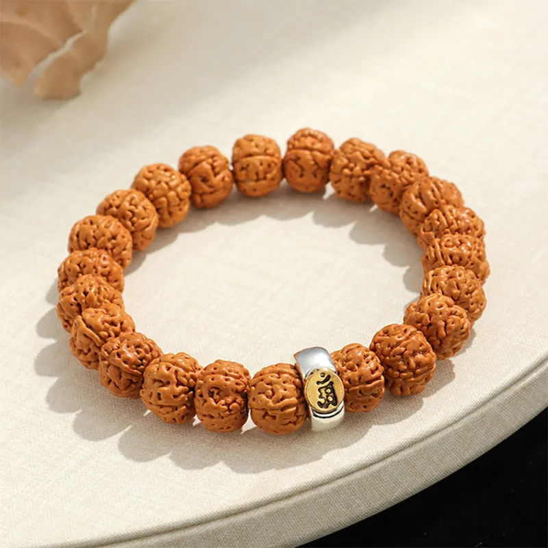 Zhiyi King Kong Bodhi Seeds Bracelets Unisex-7