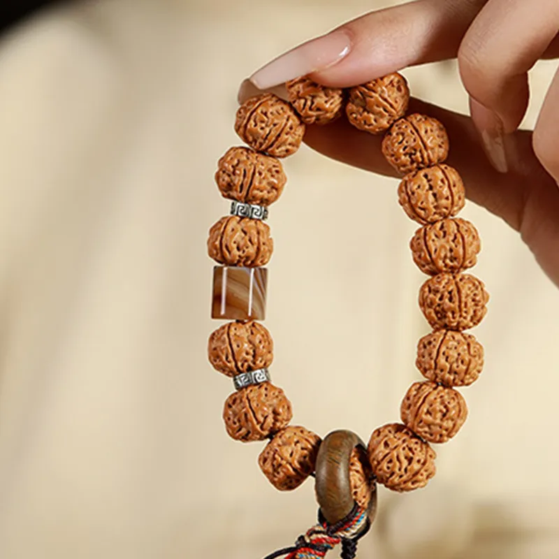 Zhiyi King Kong Bodhi Seeds Bracelets Unisex-2