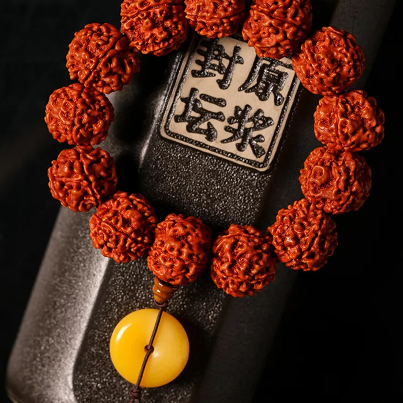 Zhiyi King Kong Bodhi Seeds Bracelets Unisex-2