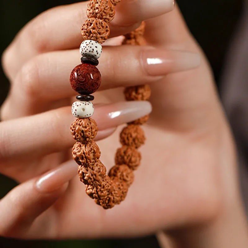 Zhiyi King Kong Bodhi Seeds Bracelets Unisex-2